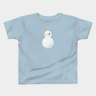 Snowman Ornament Kids T-Shirt